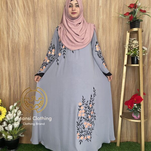 Embroidery Abaya